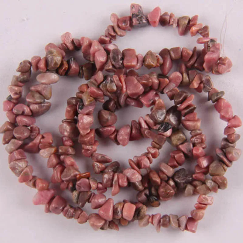 Rhodonite Chip Loose Beads Strand 32 Inch Jewelry For Gift Making E019 | Украшения и аксессуары