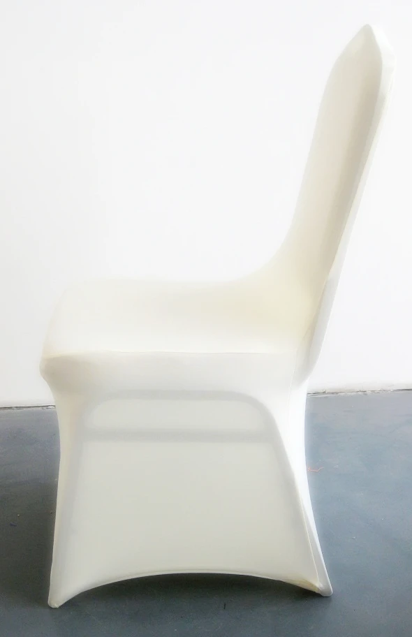 Чехол для стула цвета слоновой кости лайкровая крышка свадьбы универсальные