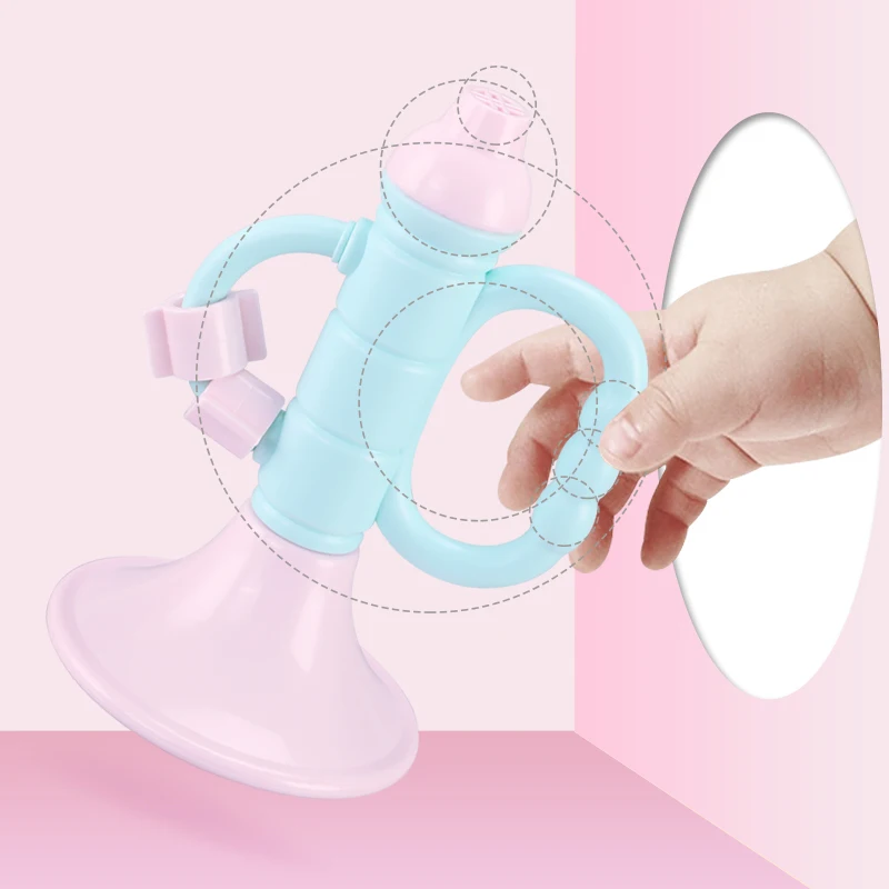 

Baby Rattles 6Plastics Hand Bell Baby Rattle toys 0-12 months attache sucette for Children Educational Toys Brithday Gift