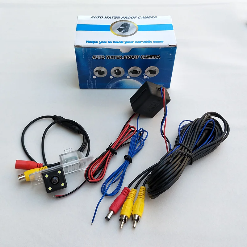 Автомобильная камера заднего вида для BMW 2 серии F22 F23 F45/GT F46/M2 F87/RCA AUX провод LED