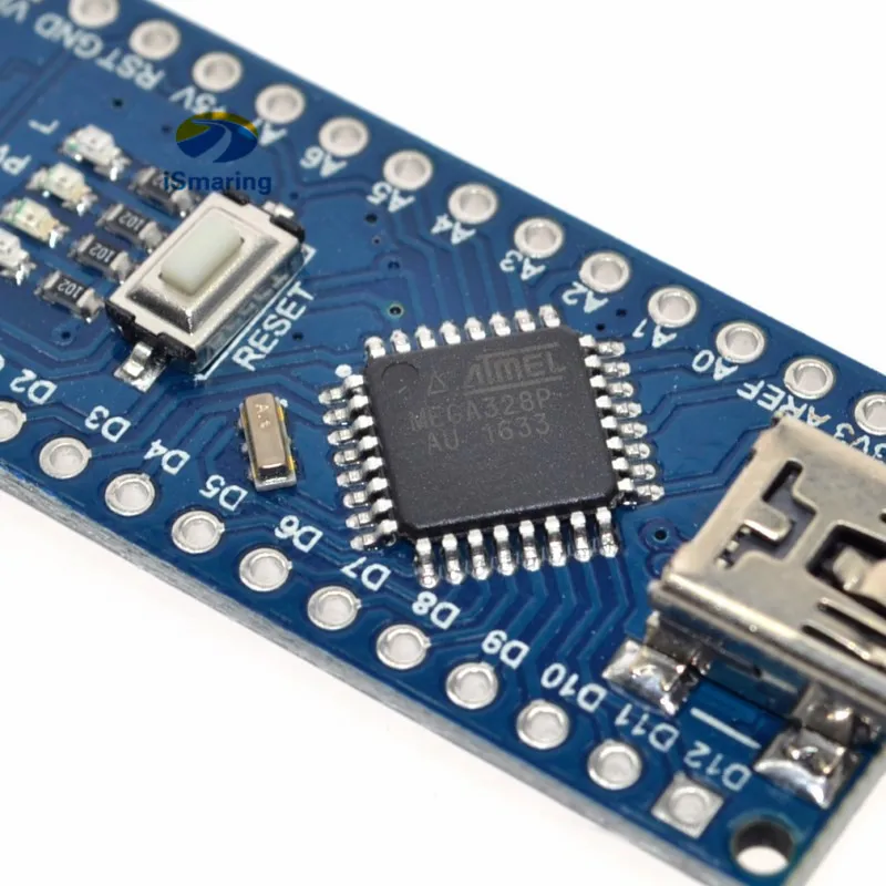 Официальный iSmaring Nano CH340/ATmega328P Micro USB совместимый с Arduino V3.0 Diy RC набор игрушек