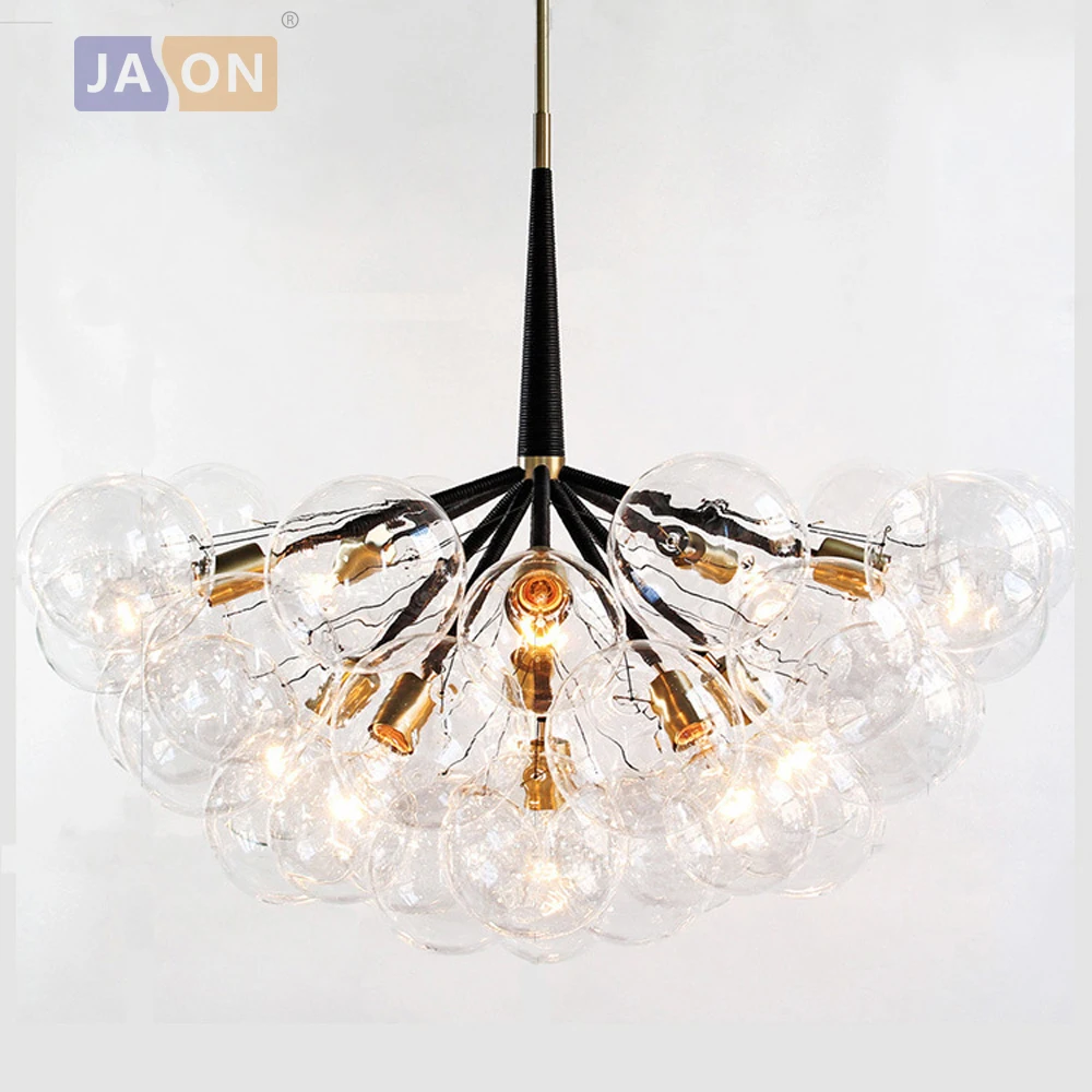

LED Postmodern Iron Glass Bubbles Designer LED Lamp LED Light.Pendant Lights.Pendant Lamp.Pendant light For Dinning Room