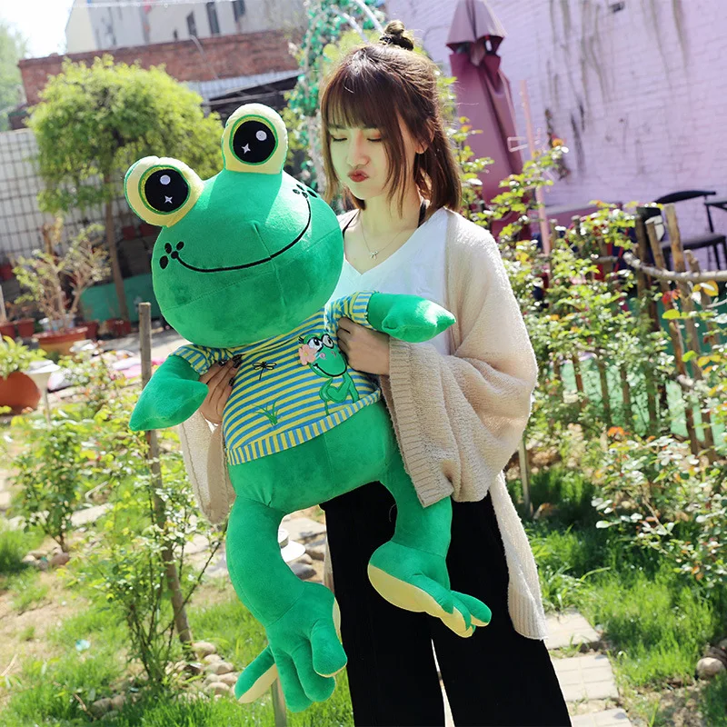 Stuffed animals plush soft kawaii have love Frog Prince Plush Doll Creative Gift Toy kids birthday gift | Игрушки и хобби