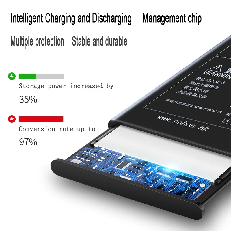 High Quality Original NOHON Battery For Apple iPhone 6S 6GS Replacement Batteries Batarya Real 2060mAh Free Tools Retail Package | Мобильные