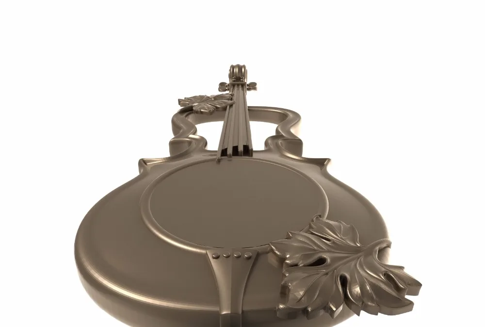 ЧПУ 3d модель в формате STL рельеф для резьба гравировка скрипка C041 | Инструменты