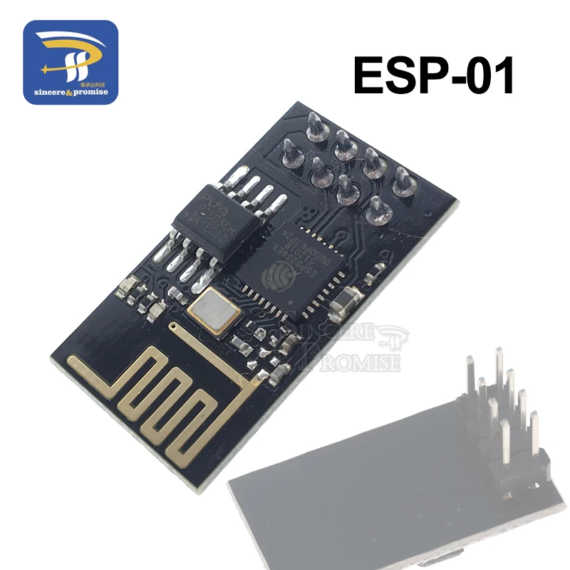 ESP-01 ESP8266 ESP-12F серийный WI-FI Моул ESP-01 ESP-07 ESP-12S ESP-12E ESP-01S серийный WI-FI беспроводной модуль ESP32 беспроводной приемопередатчик - Цвет: ESP-01