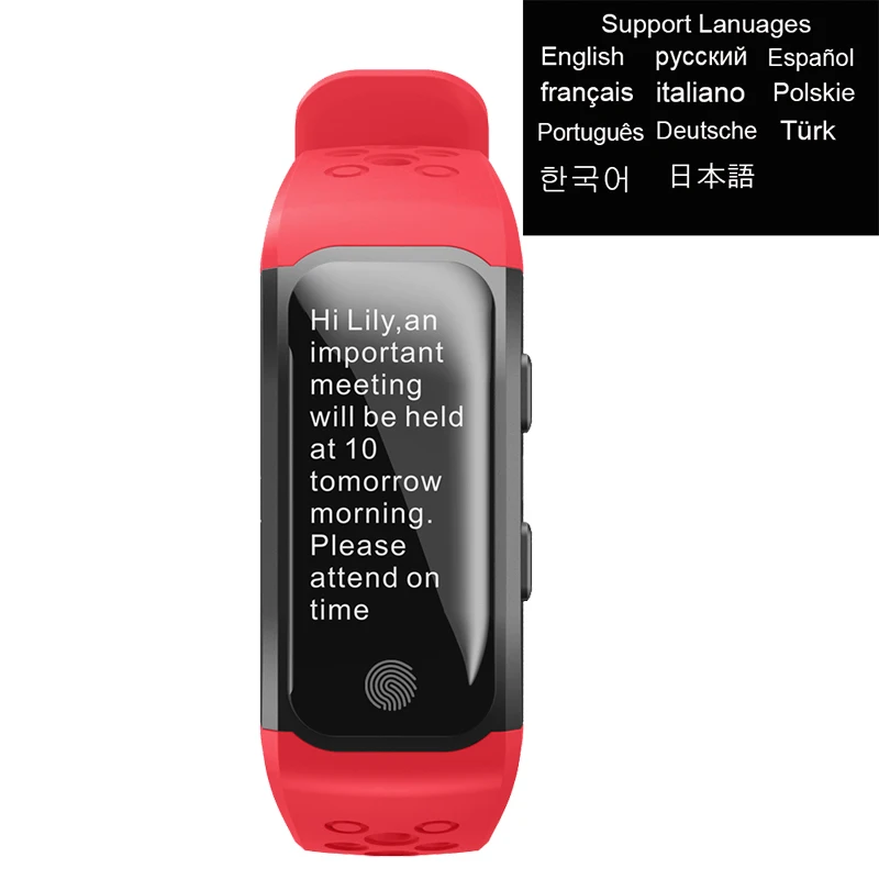 Makibes G03 gps Smart Band IP68 Водонепроницаемый спортивный браслет нескольких видов спорта