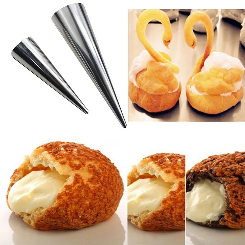 Нержавеющая сталь Обледенение Трубопроводы Насадка крем клюв Кондитерские Puff