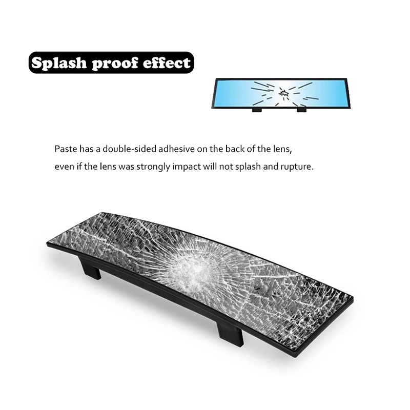 Универсальный автомобильный широкоугольный большой ангел NVIEW 300 мм выпуклый