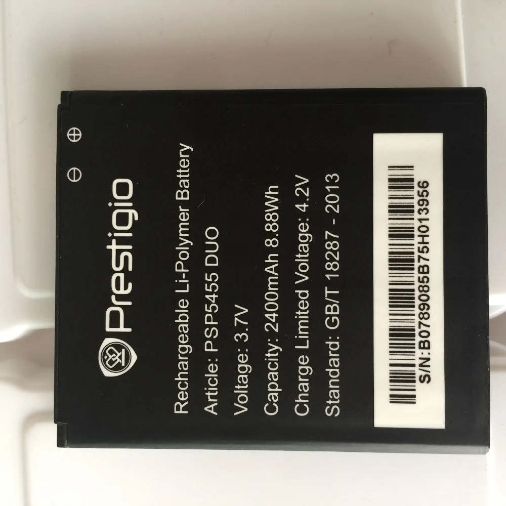 Новая Большая распродажа Аккумулятор 3 7 мА в psp5455 duo для смартфона Prestigio с высоким
