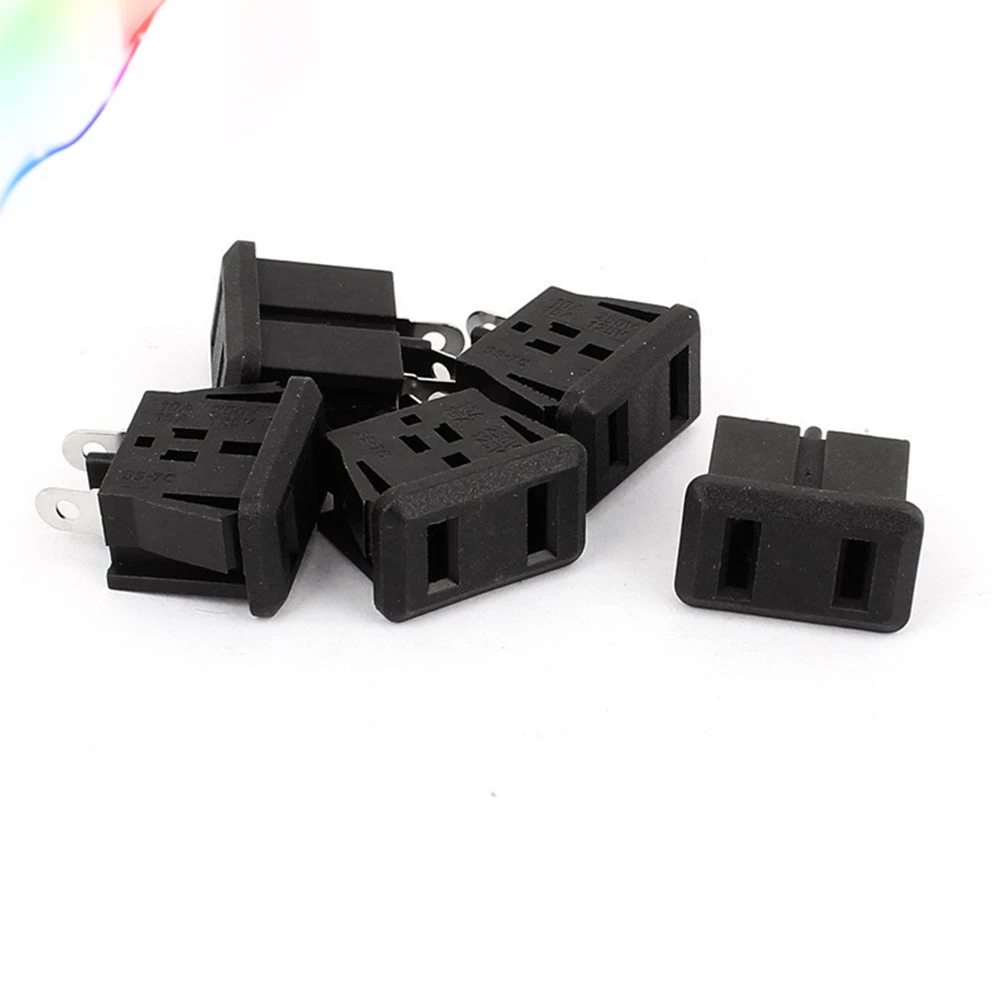 10 шт. AC 10A/250V 15A/125V US штепсельная Вилка Крепление розетка питания