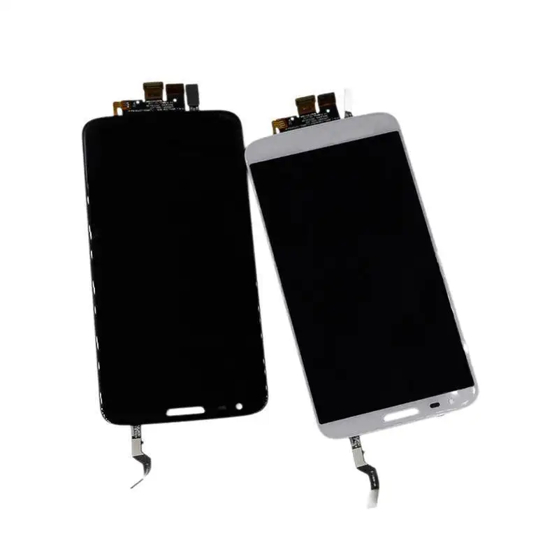 Для LG G2 D802 D800 D801 D805 D803 ЖК дисплей сенсорный экран дигитайзер Замена с 3M стикер 5 2