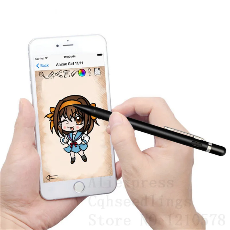 Высокие шариковые ручки Карандаш для apple ios металлический nib планшет сенсорная