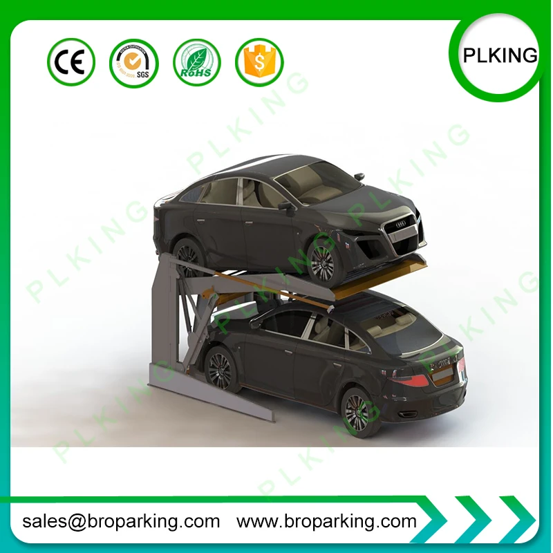 2000 кг грузоподъемность наклонный автомобильный парковочный подъемник| |