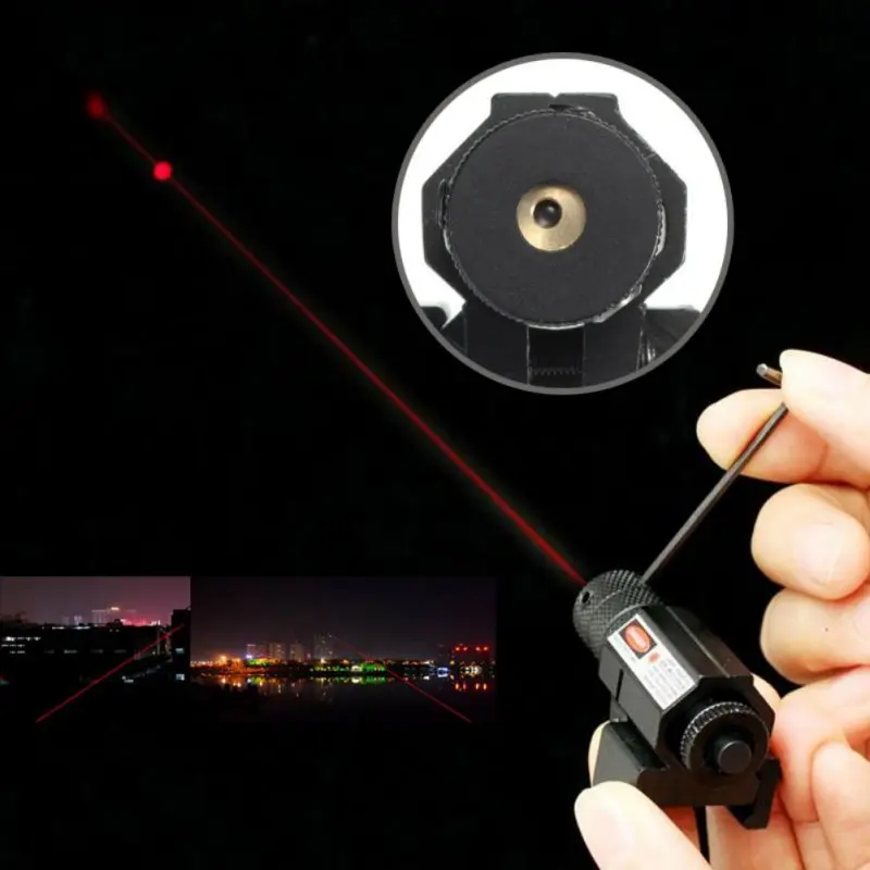 Тактический Red Dot лазерный прицел w/горе 2 мм Пикатинни+ 2x гаечный пистолет винтовка охотничий пистолет оптика J2