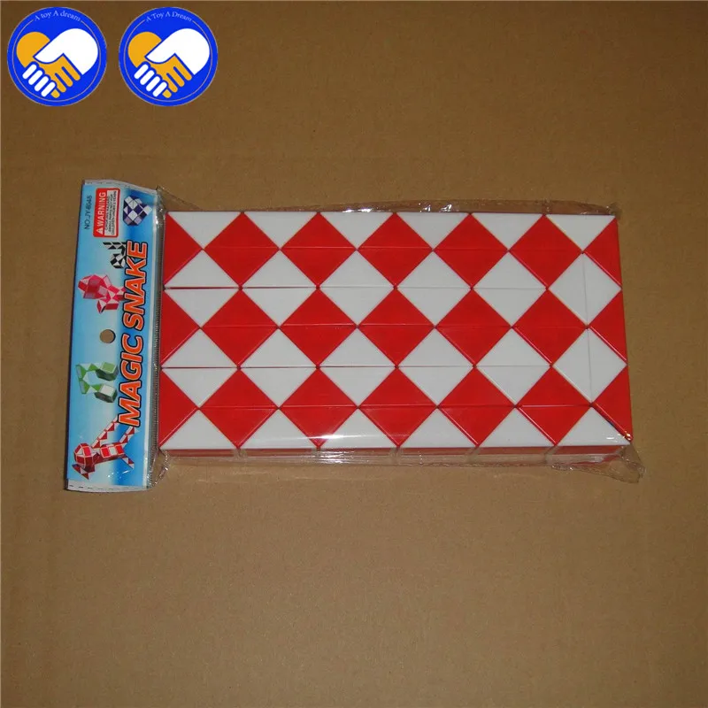 72 блоки шаги линейка Магическая змея Спиннер с кубиками головоломка стандартная