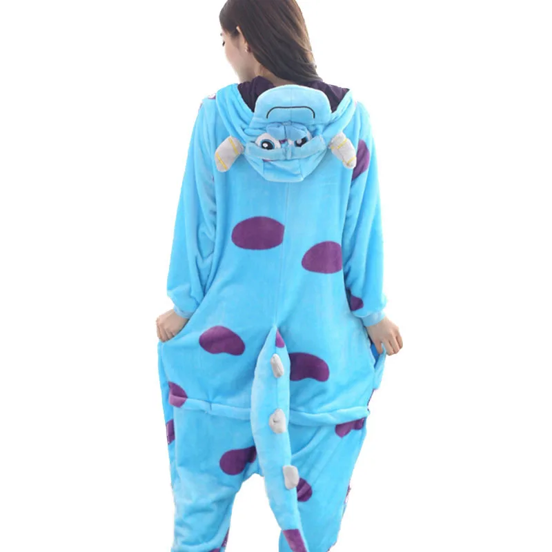 Пижама Monster Sullivan Kigurumi женский комбинезон с животными аниме Забавный костюм для