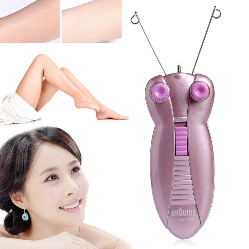 Cutely бабочка нить машина для лица e-Appeal Hair Remova для тела и лица 6082 Леди Красота Эпилятор