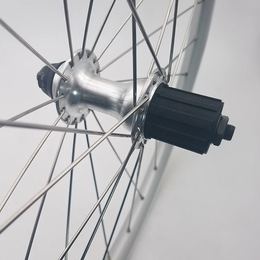 20 дюймов комплект велосипедных колес 406 Велосипедное колесо для dahon стали шариковые ступицы из нержавеющей стали стальные спицы 74 мм 130 мм для складного велосипеда