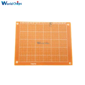 10 шт. 7x9 7*9 см Односторонний прототип печатной платы Универсальный макет доска экспериментальная бакелитовая медная плата схемы DIY