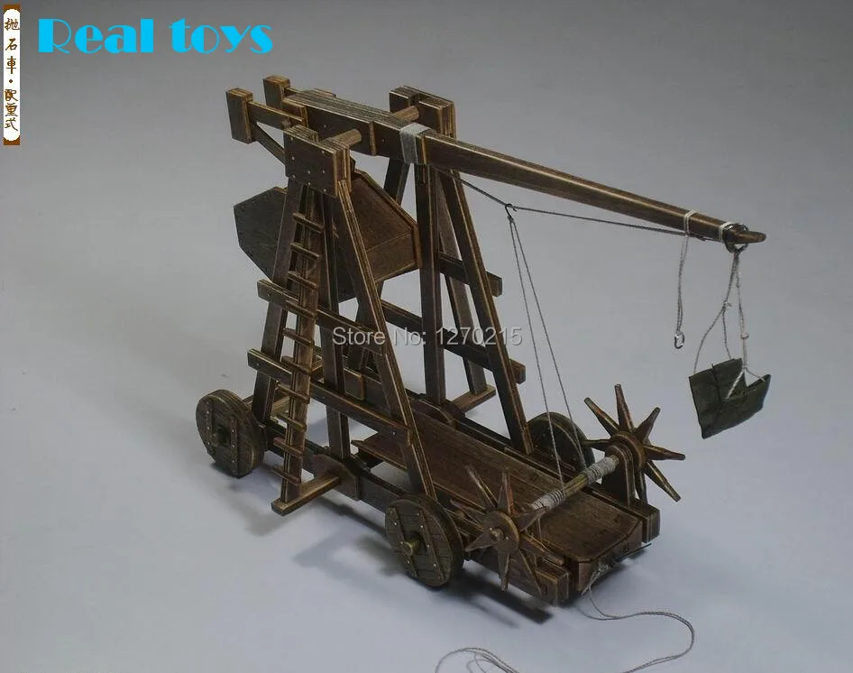 Классические деревянные древние колесницы RealTS сборные из материала