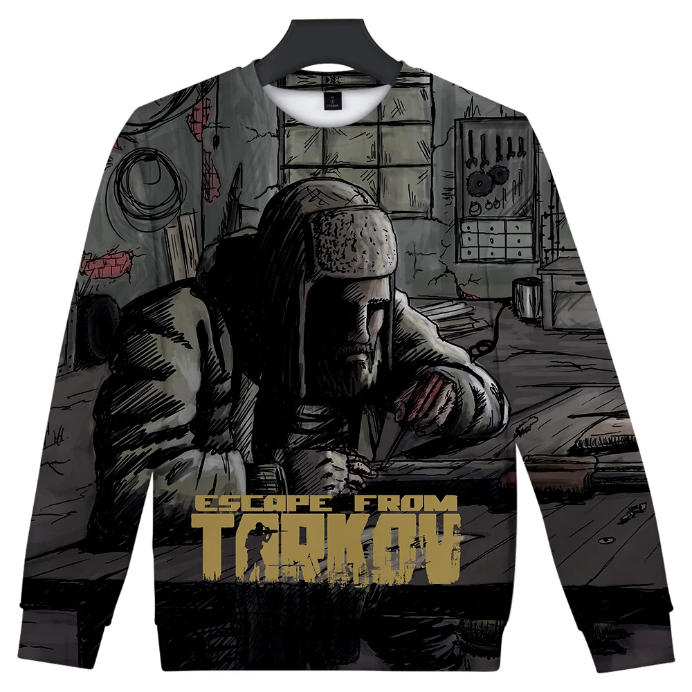 

Escape from Tarkov 3D Printed O-Neck Sweatshirt Women/Men Fashion Long Sleeve Sweatshirt 2019 Hot Sale Casual Streetwear Clothes
