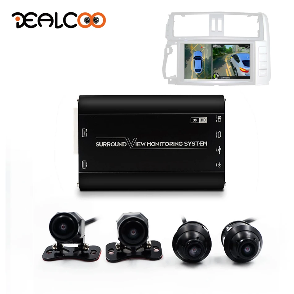 Dealcoo панорамный обзор Dash Cam HD вокруг вида птицы вид 360 - Цена: 34 397,87 руб.