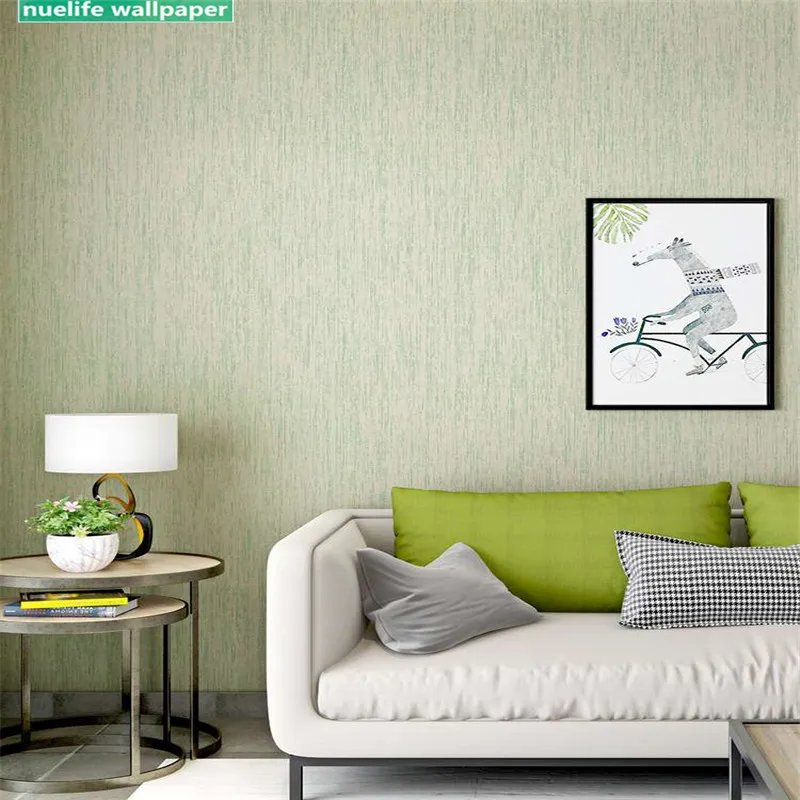 Chinese style non-woven coffee shop Internet cafe restaurant bedroom living room study plain TV background wall paper | Обустройство