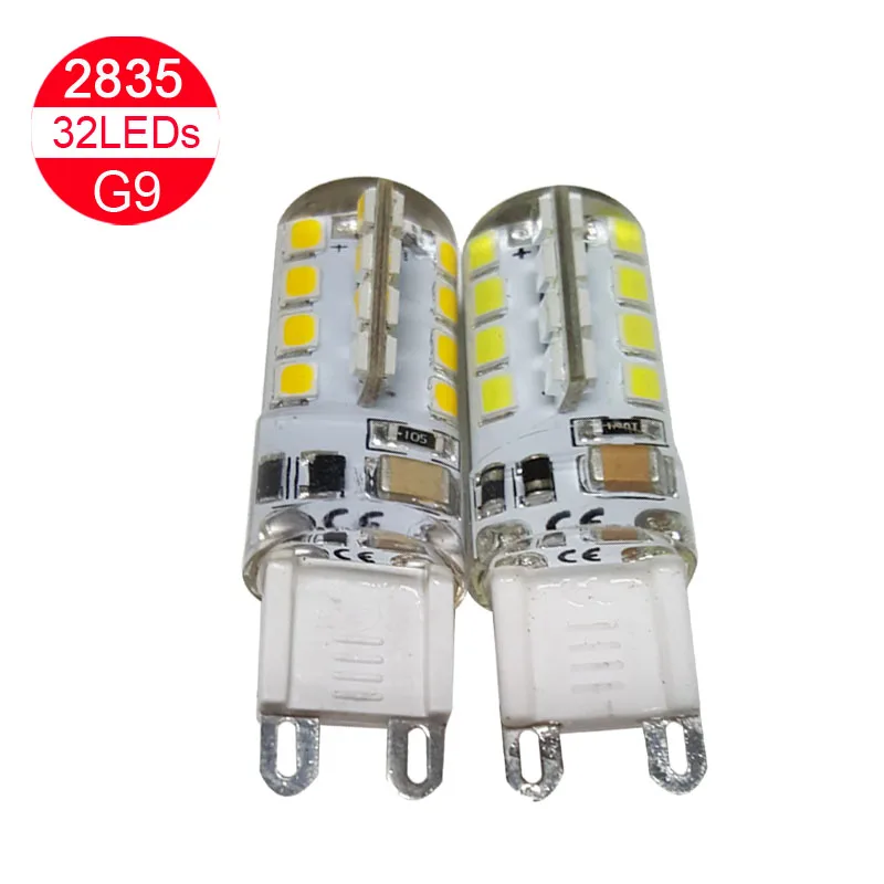 LINYEE G9 Светодиодная кукурузная лампа AC220V 2835 SMD 32 светодиода 360 градусов мини