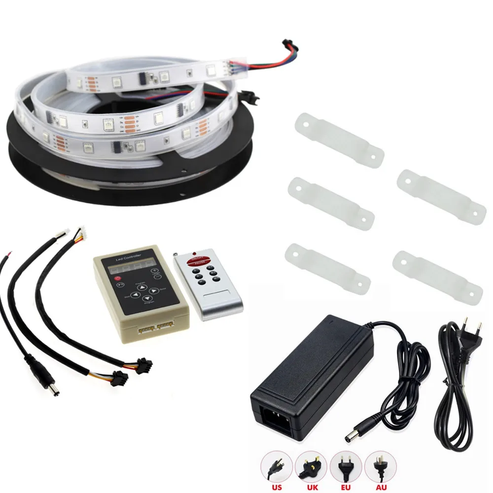 Светодиодная лента Dream color Magic IC 6803 RGB 5050 20 м 30 10 5 водонепроницаемая IP67 133 изменение +