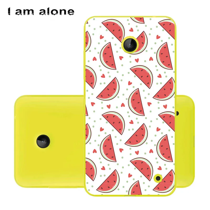 PC S43 Чехлы для телефонов I am alone для microsoft Nokia Lumia 630 4,5 дюйма, жесткий пластиковый мобильный Модный Цветной чехол для Nokia 630 - Цвет: PC S43