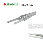 Профессиональный инструмент для ремонта BAKU BK 2A-SA, прецизионный тонкий Пинцет из нержавеющей стали с выемкой мобильный телефон