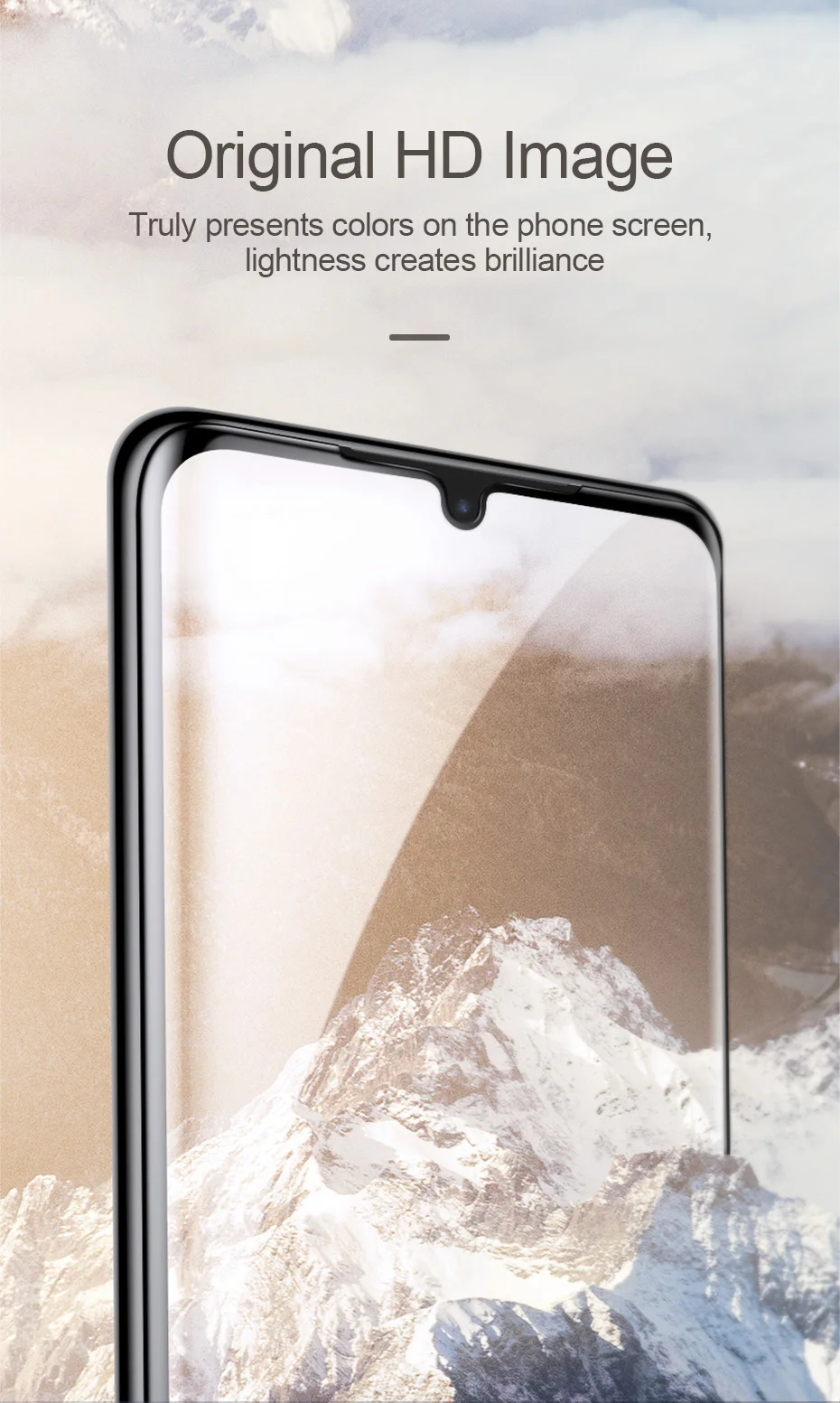 Baseus 2 шт Защита экрана для huawei P30 P20 Pro закаленное стекло Гидрогелевая пленка защитная пленка для переднего стекла для huawei P30Pro