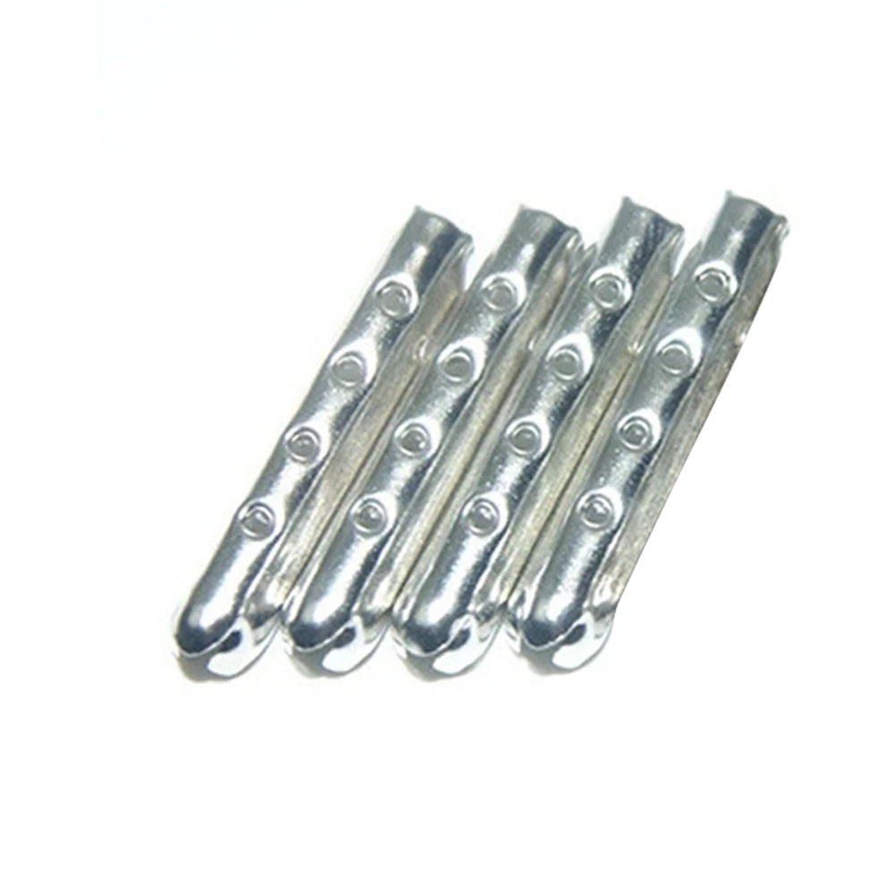 4 шт. металлическая обувь кружевные наконечники мужские Т образные насадки для