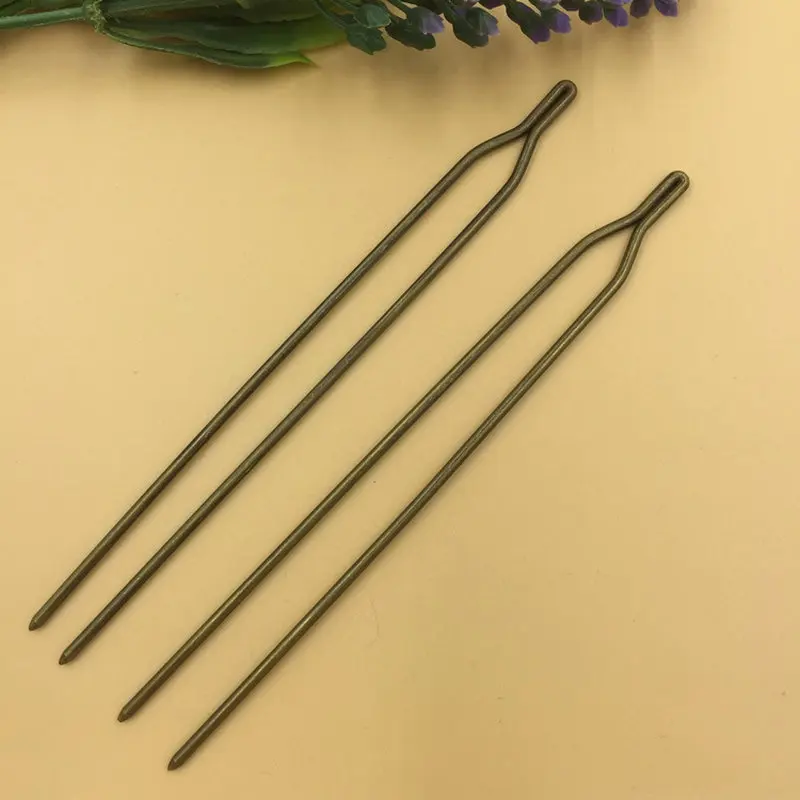 

Copper Y Shape Hairpin stick hair clip accesseries wear finding 2mm*125mm Diy Vintage Jewelry Gold/silver/bronze/rose