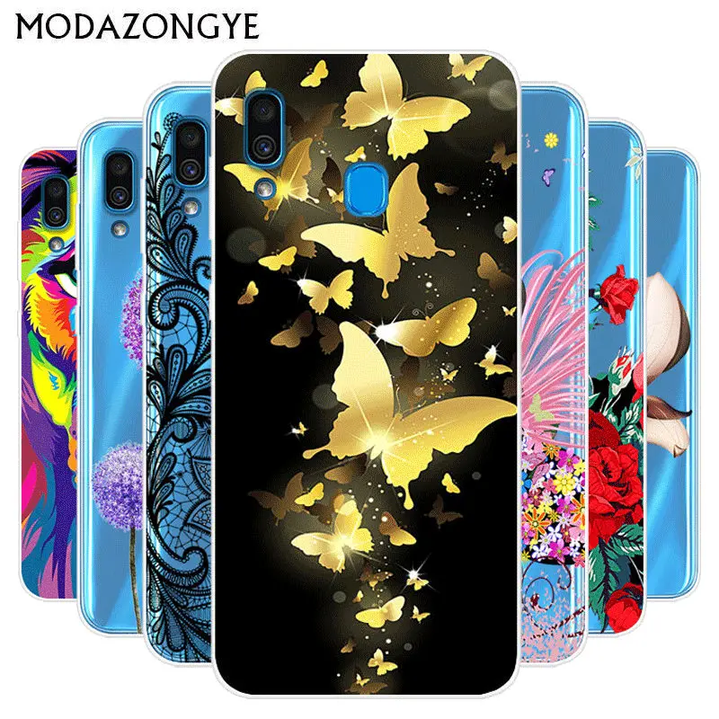 For Samsung Galaxy A20 Case Silicone Back Cover Phone A205 A205F SM-A205F TPU Soft | Мобильные телефоны и аксессуары