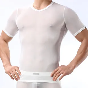 Модное мужское сексуальное прозрачное нижнее белье экзотическая сетчатая