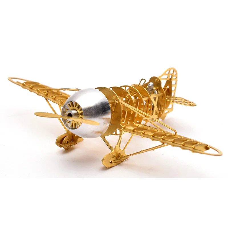 Металлический 3D пазл GeeBee Racer R 2 самолет B16006 DIY лазерная вырезка сборные модели