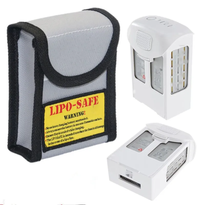 Fire Resistant Bag Battery Explosion-proof Fireproof Safe Lipo Charging Storage Sack | Игрушки и хобби