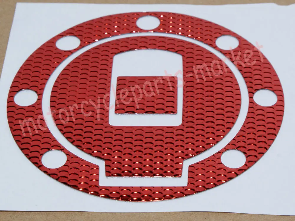 Motorcycle Red Fuel Gas Cap Cover Pad Sticker For Yamaha YZF R1 1998-1999 R6 1999-2000 600 750 1000 TDM850 900 TRX850 | Автомобили и