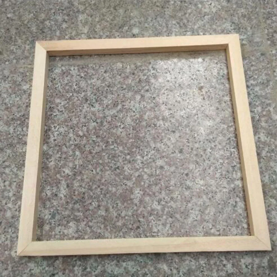 DIY деревянная рамка для фотографий масляной живописи по номерам холст печать