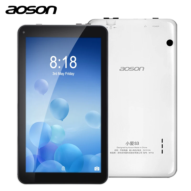 Aoson 7/8/10 дюймов HD ips экран 3g/4G с функцией звонка android планшетный ПК 4 ядра 1 Гб + 16 ГБ