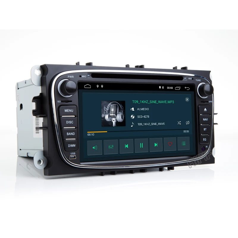 PX5 Carplay Android 10 CD DVD Радио 1024*600 IPS DSP плеер Navi GPS для FORD FOCUS Mondeo GALAXY C-Max S-MAX Kuga OBD BT SD USB |