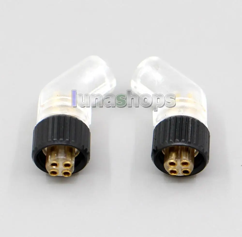 LN005420 Ultrahard Polycarbonate DIY XLR Earphone Pin Adapter For JH AUDIO JH24 Roxanne 24 Iriver AK R03 AKR02 Cable | Электроника