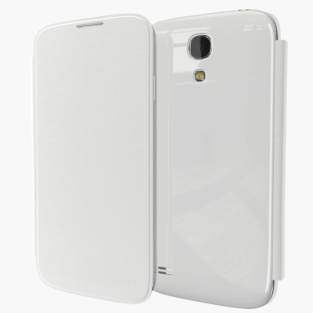 Тонкий флип чехол для Samsung Galaxy S4 SIV Mini I9190 i9192 i9195 задняя крышка корпус