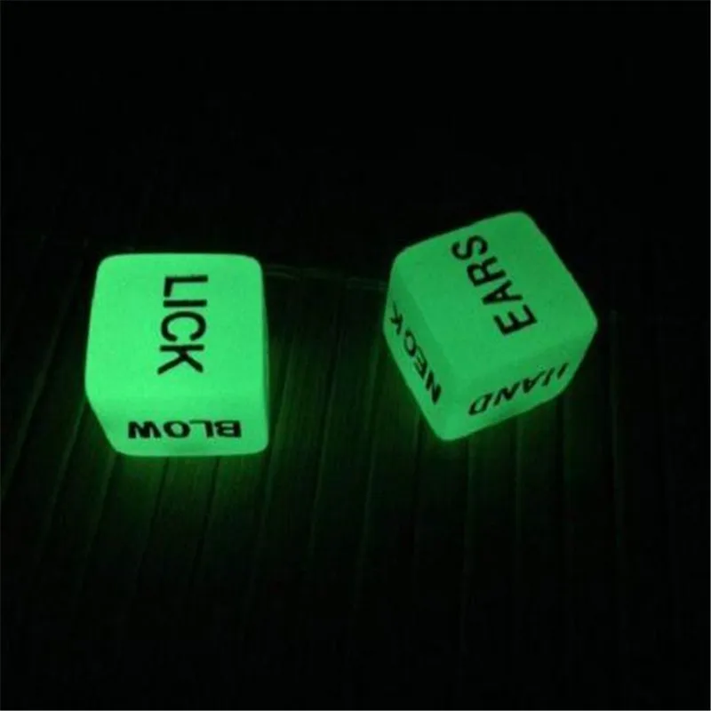 30OFF # Pair эротическая игра в кости секс вечерние игрушки для взрослых пара светится