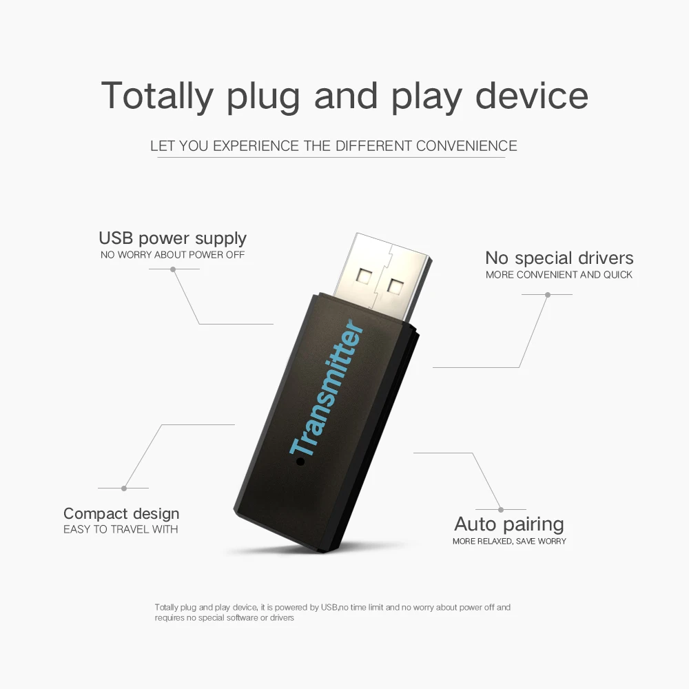 Беспроводной Bluetooth адаптер EDR Mini 3 5 мм AUX RCA стерео передатчик приемник для