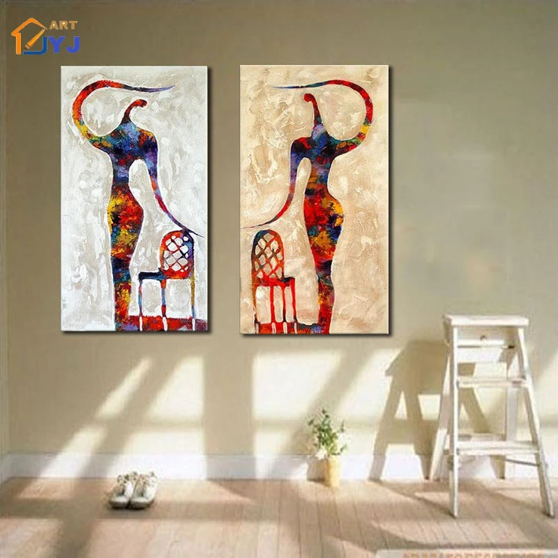 Картина любовь Толстая Текстура 100% ручная роспись современная абстрактная