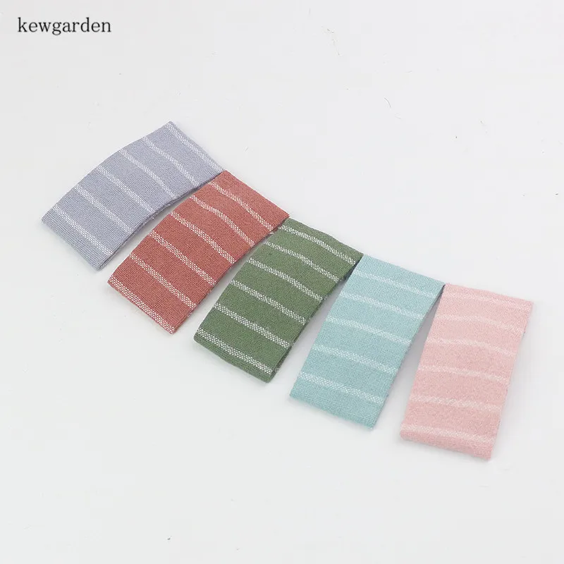 Kewgarden тканевые многослойные ленты с вертикальными полосками 3/8 &quot1&quot 1-1/2 &quot