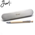 Шариковая ручка Guoyi A225 424 G2, роскошная металлическая ручка для подписи с логотипом на заказ